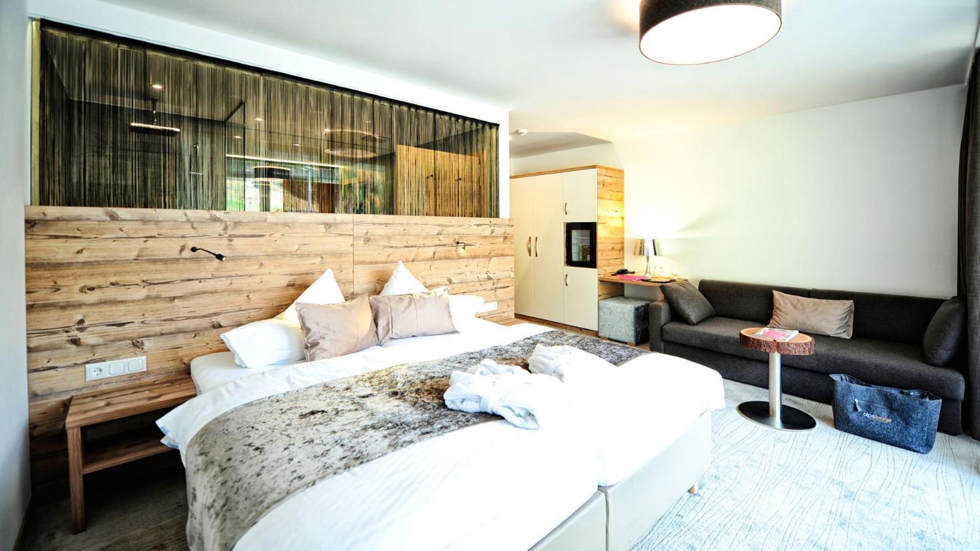Alps Lodge Fiss Rom bilde